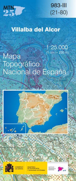 Mapa Topográfico Nacional MTN25