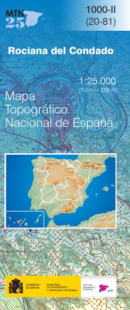 Mapa Topográfico Nacional MTN25