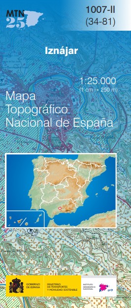 Mapa Topográfico Nacional MTN25
