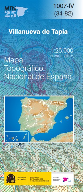Mapa Topográfico Nacional MTN25