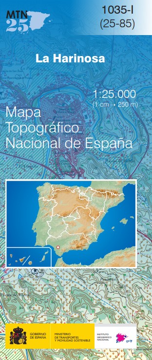 Mapa Topográfico Nacional MTN25