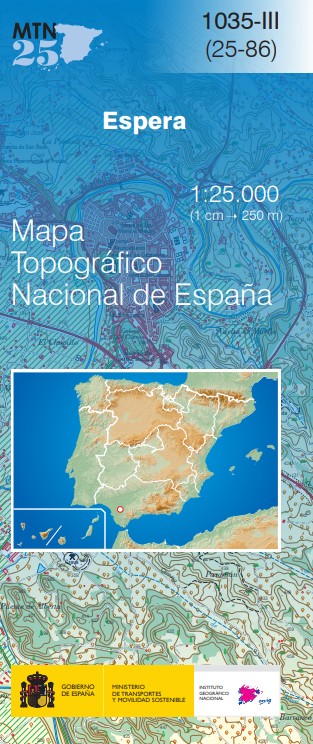 Mapa Topográfico Nacional MTN25