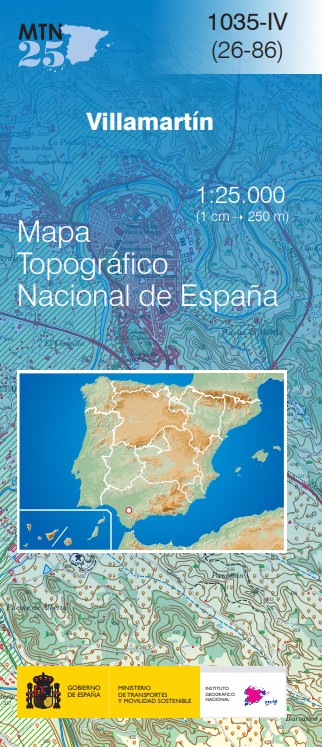Mapa Topográfico Nacional MTN25