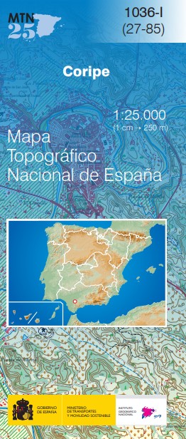 Mapa Topográfico Nacional MTN25
