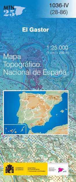 Mapa Topográfico Nacional MTN25