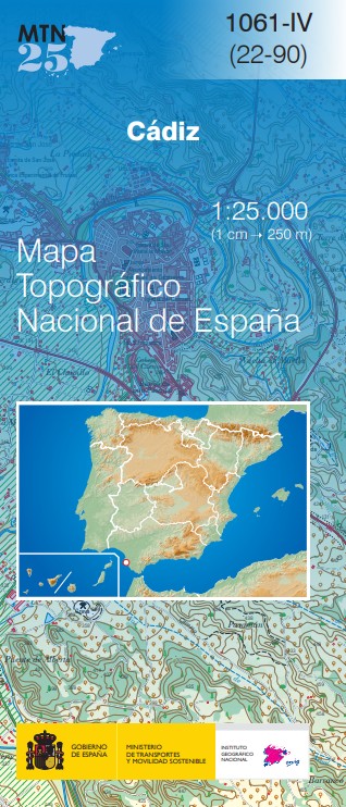 Mapa Topográfico Nacional MTN25