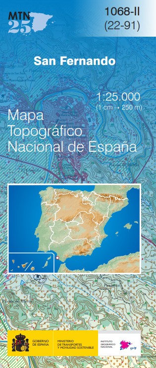 Mapa Topográfico Nacional MTN25