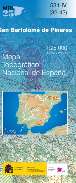 Mapa Topográfico Nacional MTN25