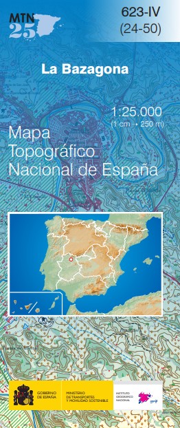 Mapa Topográfico Nacional MTN25