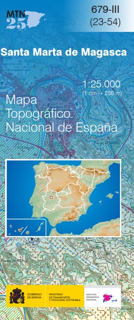 Mapa Topográfico Nacional MTN25