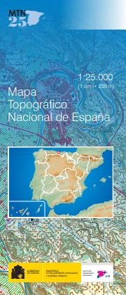 Mapa Topográfico Nacional MTN25
