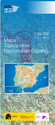 Mapa Topográfico Nacional MTN25