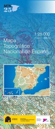 Mapa Topográfico Nacional MTN25
