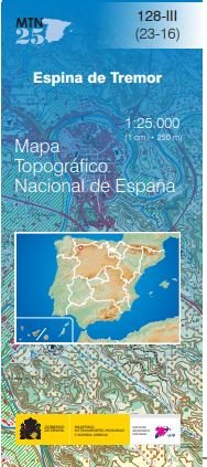 Mapa Topográfico Nacional MTN25