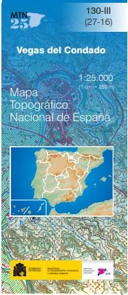 Mapa Topográfico Nacional MTN25