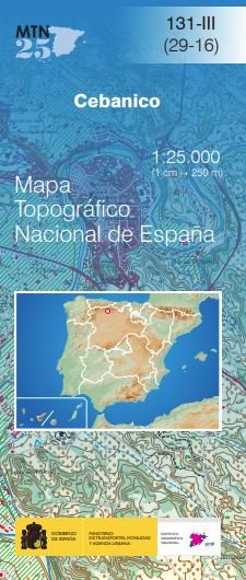 Mapa Topográfico Nacional MTN25