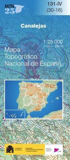 Mapa Topográfico Nacional MTN25