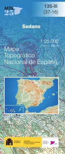Mapa Topográfico Nacional MTN25