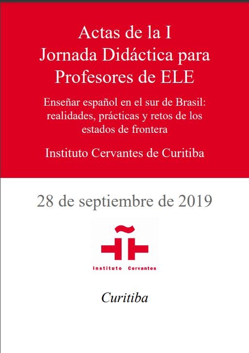 Actas de la I Jornada Didáctica para profesores de ELE