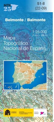 Mapa Topográfico Nacional MTN25