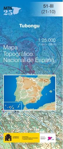 Mapa Topográfico Nacional MTN25