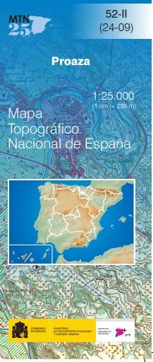 Mapa Topográfico Nacional MTN25
