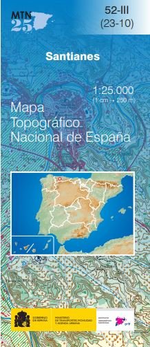 Mapa Topográfico Nacional MTN25
