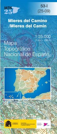Mapa Topográfico Nacional MTN25