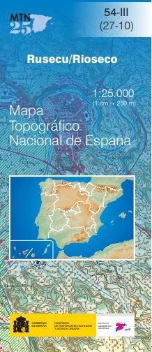 Mapa Topográfico Nacional MTN25