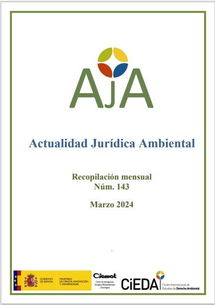 Actualidad Jurídica Ambiental : Recopilación Mensual