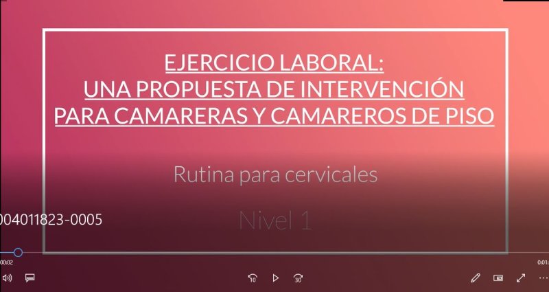 Acciones de sensibilización [Videograbación]