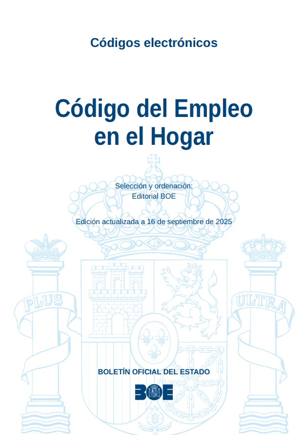 Código del empleo en el hogar