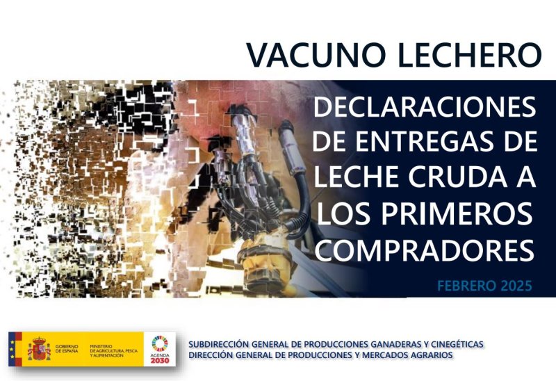 Informe sobre Declaraciones de Entregas de Leche Cruda a los Primeros Compradores : Vacuno Lechero