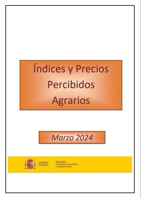 Índices y Precios Percibidos Agrarios