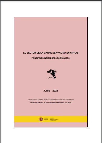 El Sector de la Carne de Vacuno en Cifras. Principales Indicadores Económicos